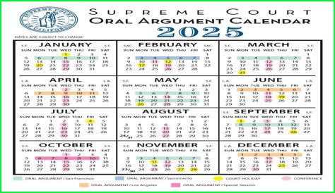 Oral Argument Calendar - William K. Nakamura Courthouse, Seattle Washington
